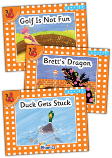 Jolly Phonics Readers - Set 3 - Orange Level (Pack Of 3)